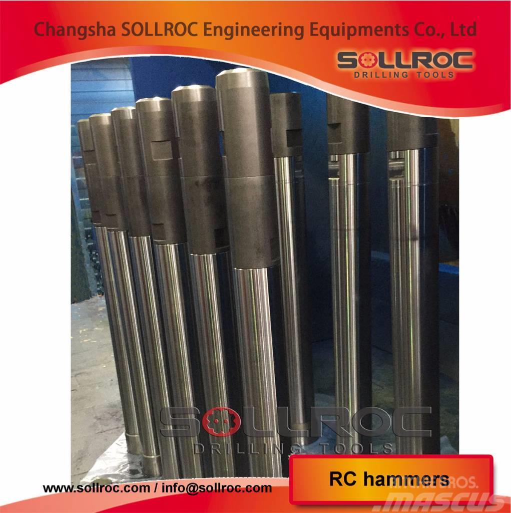 Sollroc RC hammers, RC bits and RC drill pipes Príslušenstvo a náhradné diely k ​​vrtným zariadením