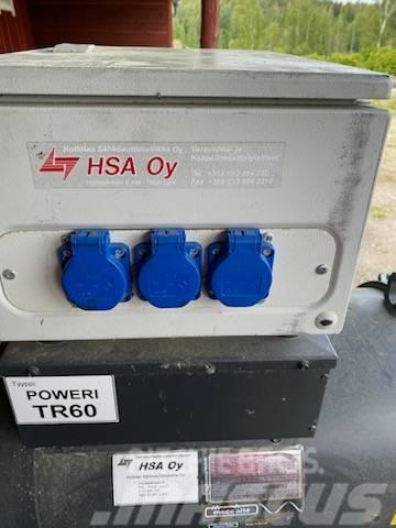  Traktorigeneraattori HSA TR60 Ostatné generátory