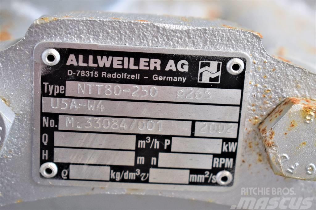 Allweiler NTT80-250 Vodné čerpadlá