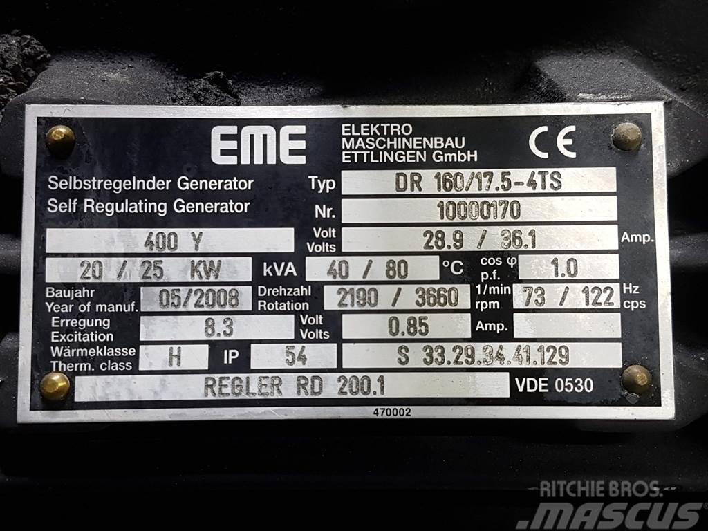 Vögele VISION 5100-2/5103-2-EME DR160/17.5-4TS-Generator Ostatné generátory