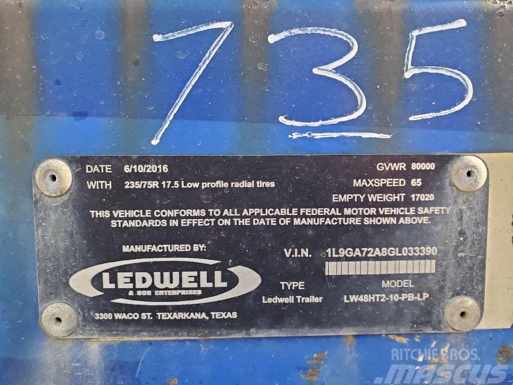 Ledwell LW49HT2-10-PB-LP Úžitkové vozne