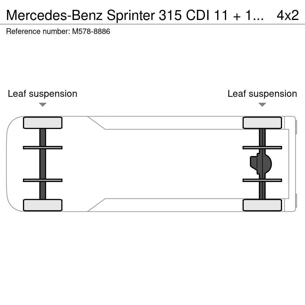 Mercedes-Benz Sprinter 315 CDI 11 + 1 SEATS / LIFT Minibusy