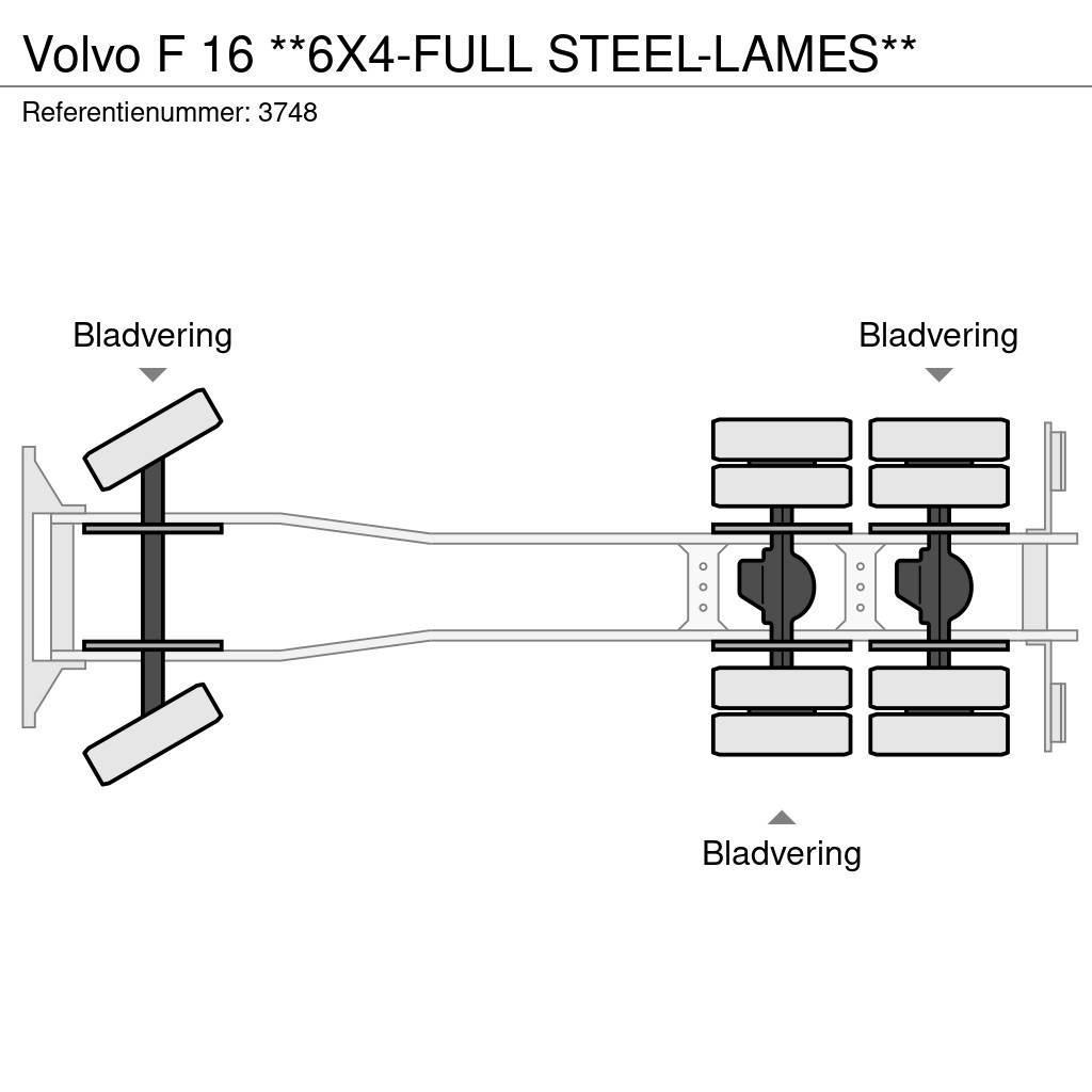 Volvo F 16 **6X4-FULL STEEL-LAMES** Nákladné vozidlá bez nadstavby