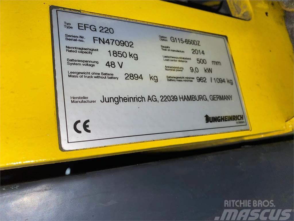Jungheinrich EFG 220 Akumulátorové vozíky