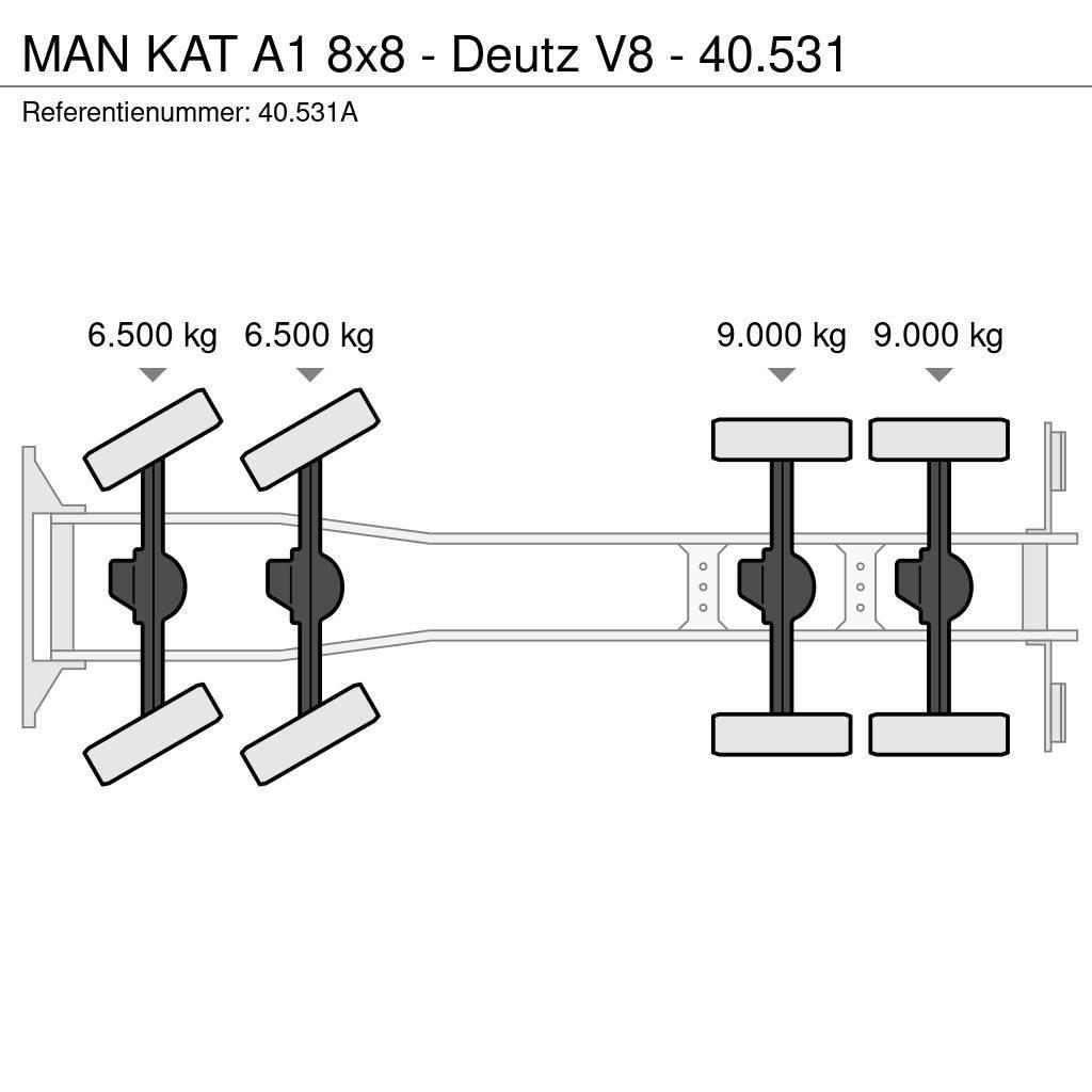 MAN KAT A1 8x8 - Deutz V8 - 40.531 Ďalšie nákladné vozidlá