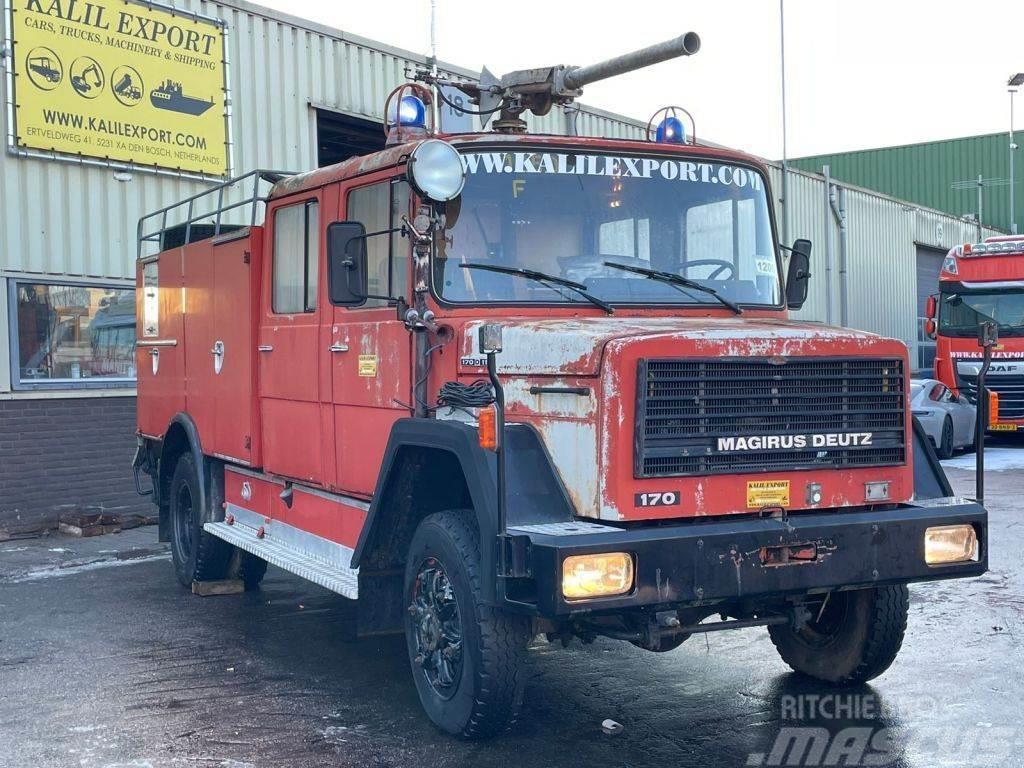 Magirus Deutz 170 Fire Fighting Truck 4x4 Complete truck G Hasičské vozy
