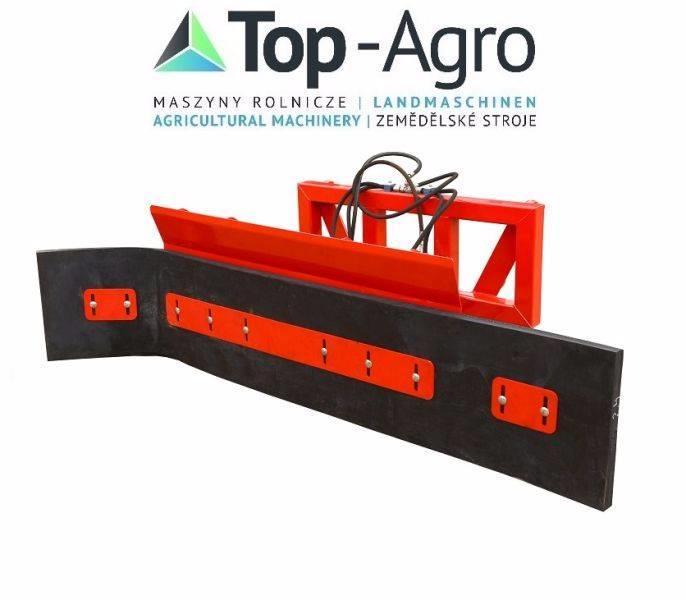 Top-Agro Hydraulic manure screaper 1,5m, Direct ! Príslušenstvo pre čelné nakladače