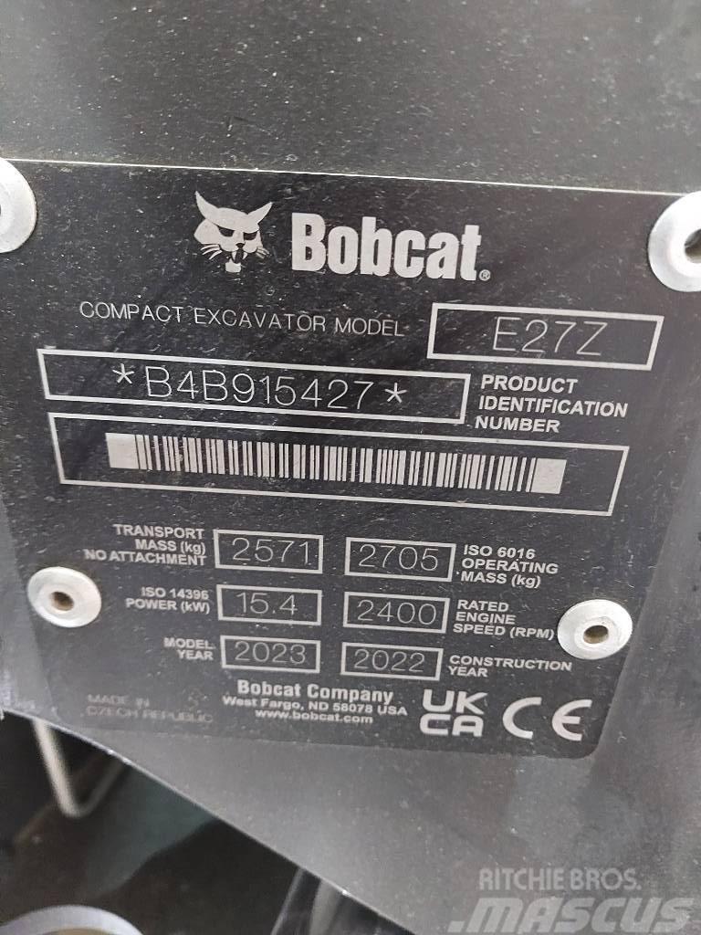 Bobcat E 27 Z Mini rýpadlá < 7t