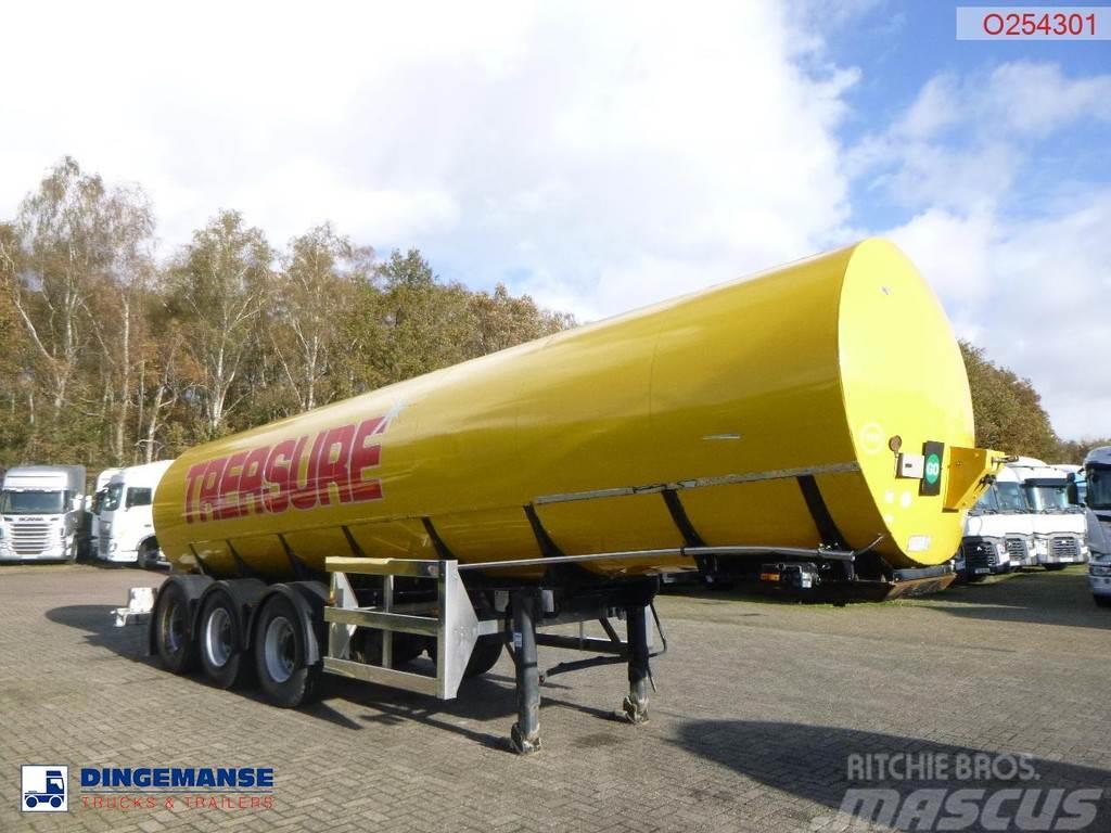  Crane Fruehauf Food (beer) tank inox 30 m3 / 2 com Cisternové návesy