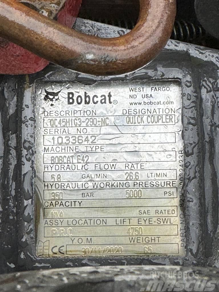 Bobcat 3xStück Schnellwechsler E 42 Rýchlospojky