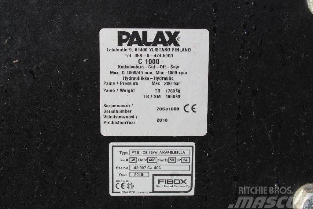 Palax C1000 Pro+ Firewood Processor Sekačky a rezačky dreva