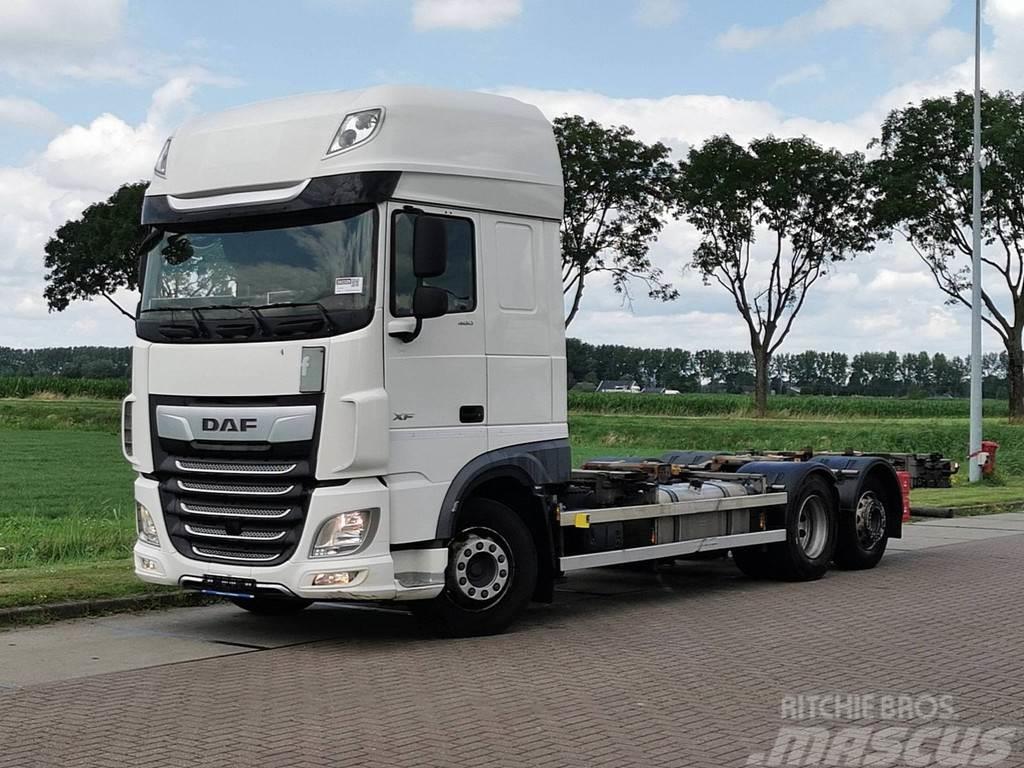 DAF XF 480 ssc leather led Lanový nosič kontajnerov