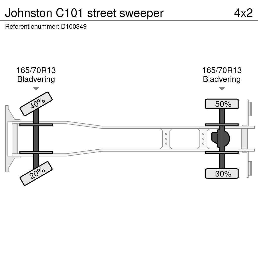 Johnston C101 street sweeper Kombinované/Čerpacie cisterny