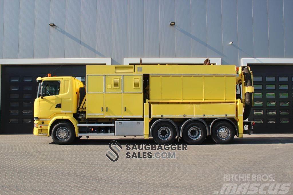 Scania R580 V8 RSP 3 Turbine Saugbagger Kombinované/Čerpacie cisterny