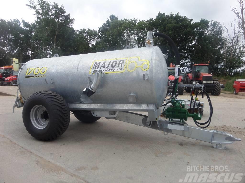 Major 1700 vacuum tanker Aplikačné cisterny