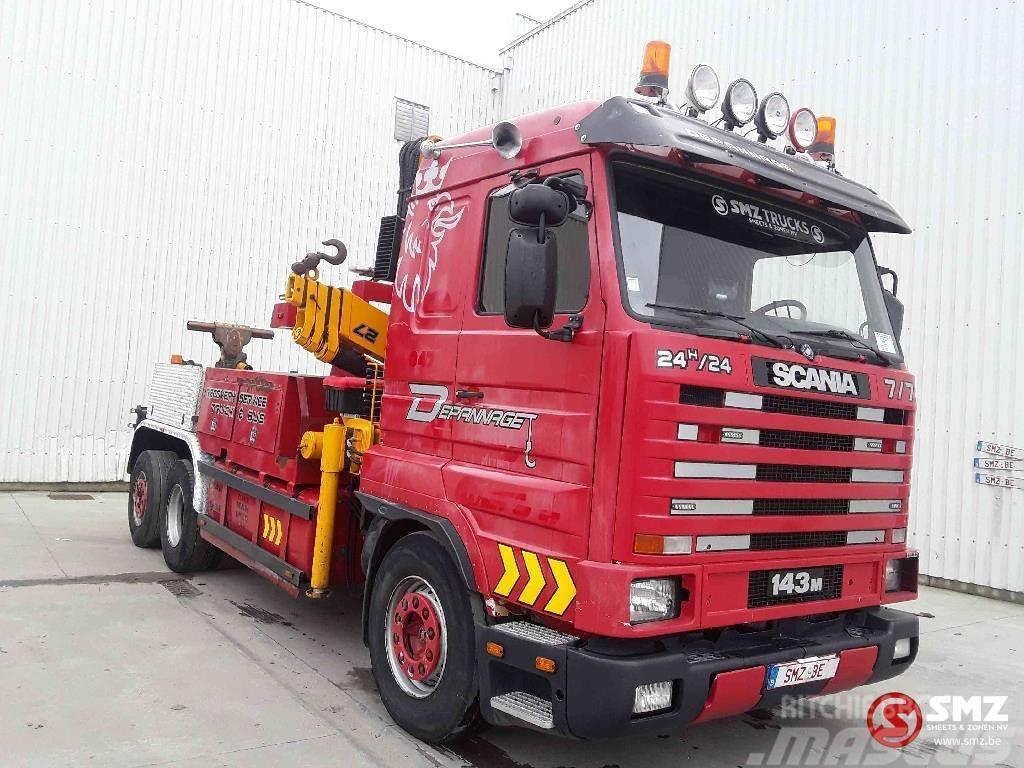 Scania 143 M Autožeriavy, hydraulické ruky