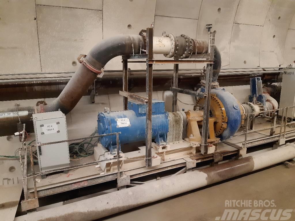  Slurry pump set / Pompe marinage Warman Vodné čerpadlá