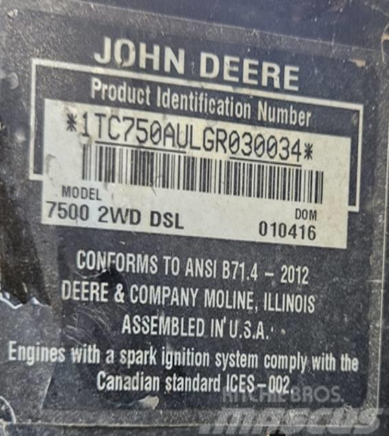 John Deere 7500 A Samochodné kosačky