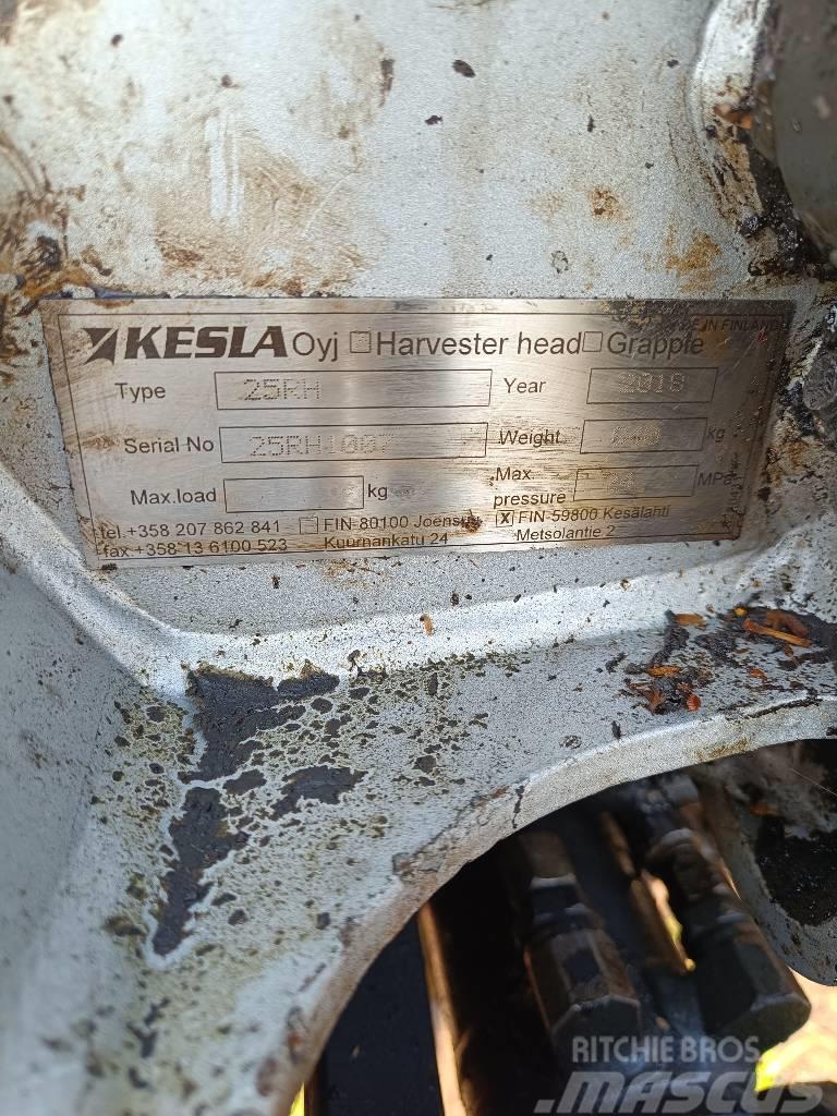  Cabezal procesador cortador forestal Kesla 25rhll Odvetvovače