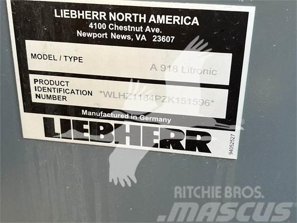 Liebherr A918 COMPACT LITRONIC Kolesové rýpadlá