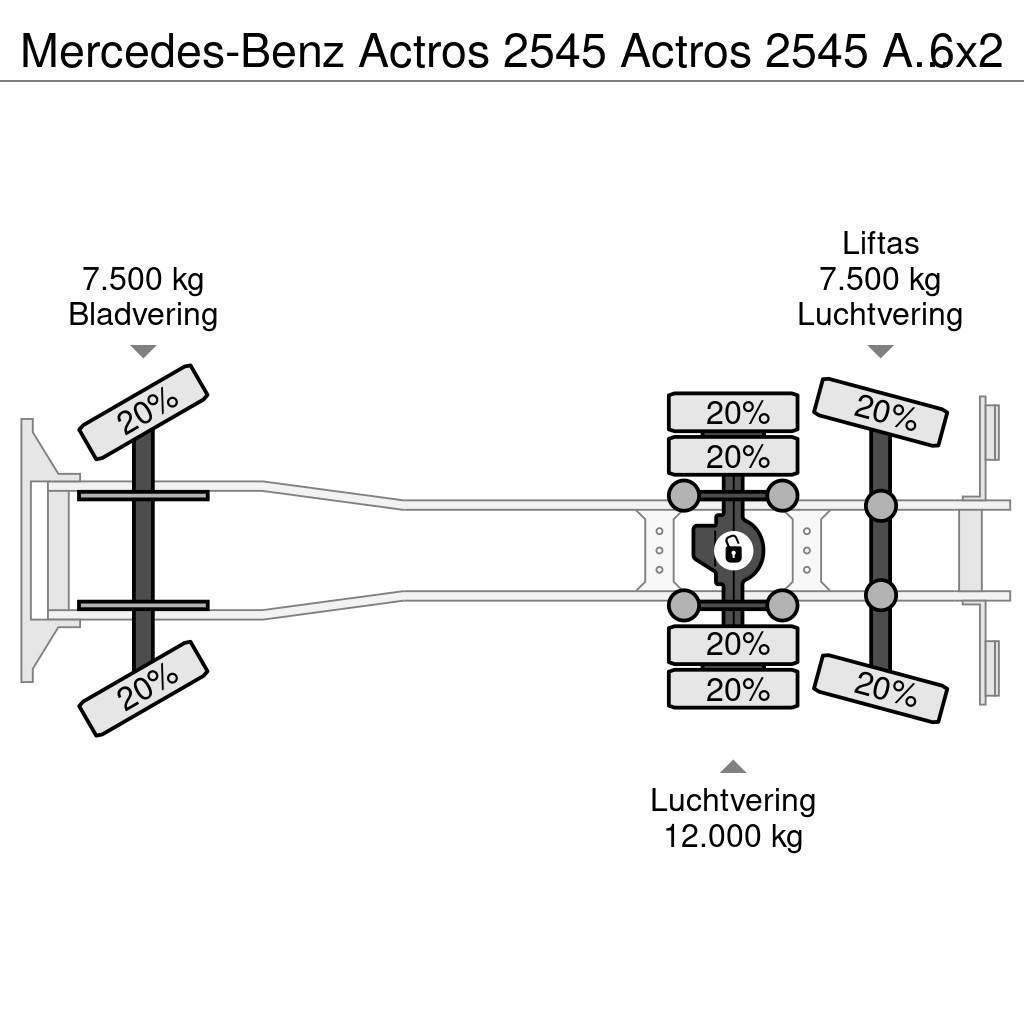 Mercedes-Benz Actros 2545 Actros 2545 Abrollkipper 6x2 ADR EU6 A Ďalšie nákladné vozidlá
