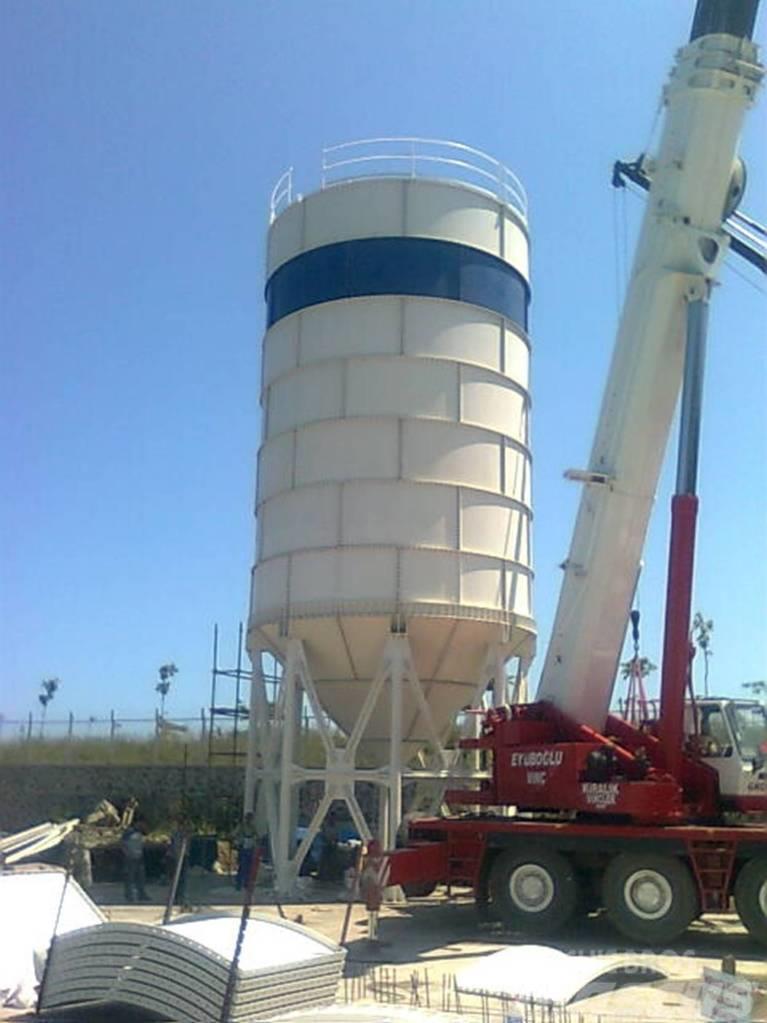 Constmach 500 Ton Capacity Cement Silo Príslušenstvo betonárskych strojov a zariadení