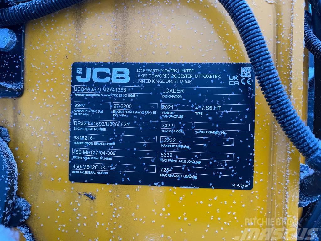 JCB 417 HT Pyöräkuormaaja Kolesové nakladače