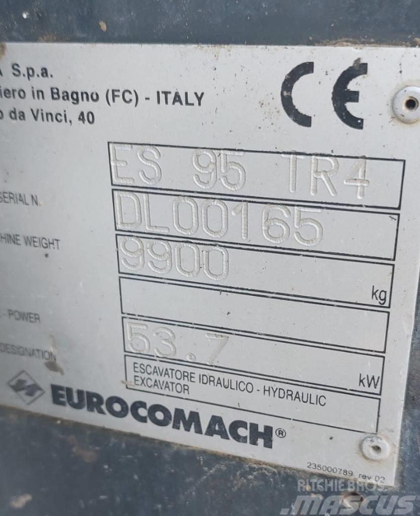 Eurocomach ES 95 TR4 Midi rýpadlá 7 t - 12 t