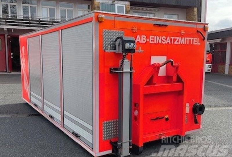  Abrollcontainer Werkstattcontainer Feuerwehr Obytné kontajnery