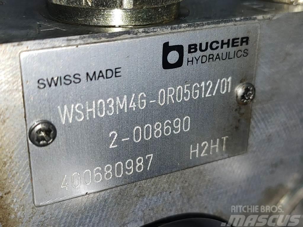Bucher CITYCAT5000-Bucher Hydraulics WSH03M4G-Valve Hydraulika