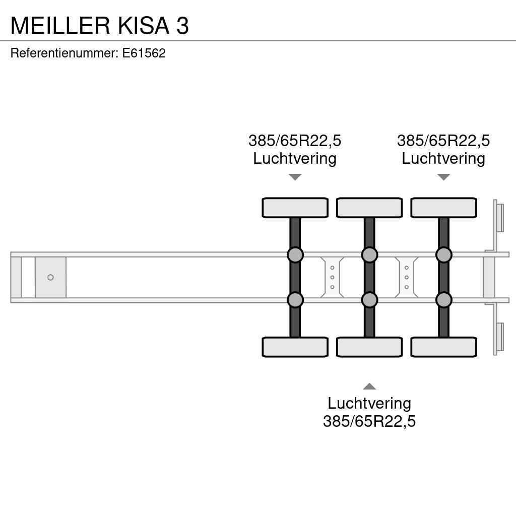 Meiller KISA 3 Sklápacie návesy