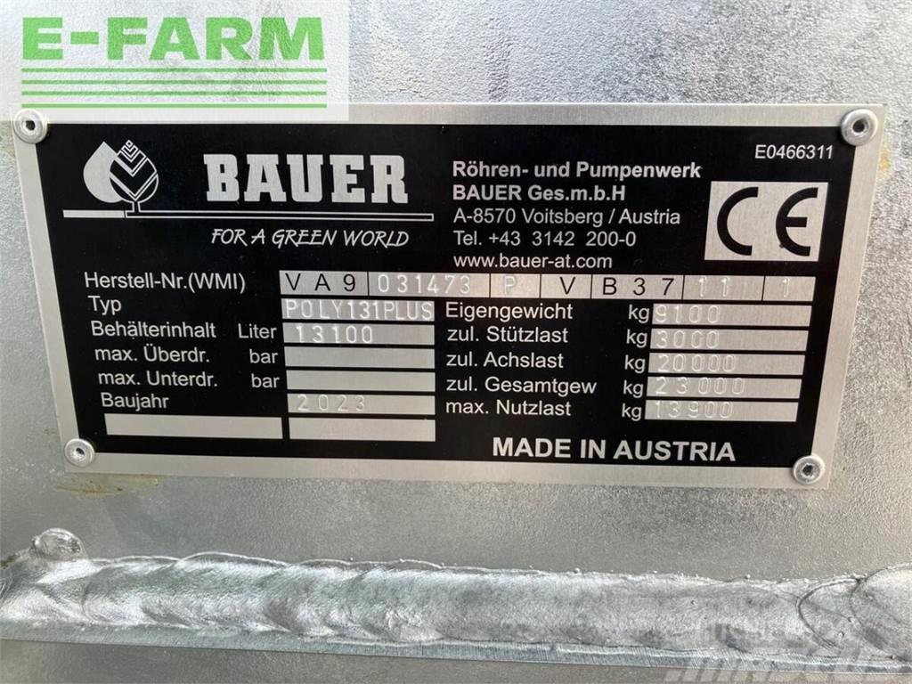 Bauer poly 131 Cisternové návesy