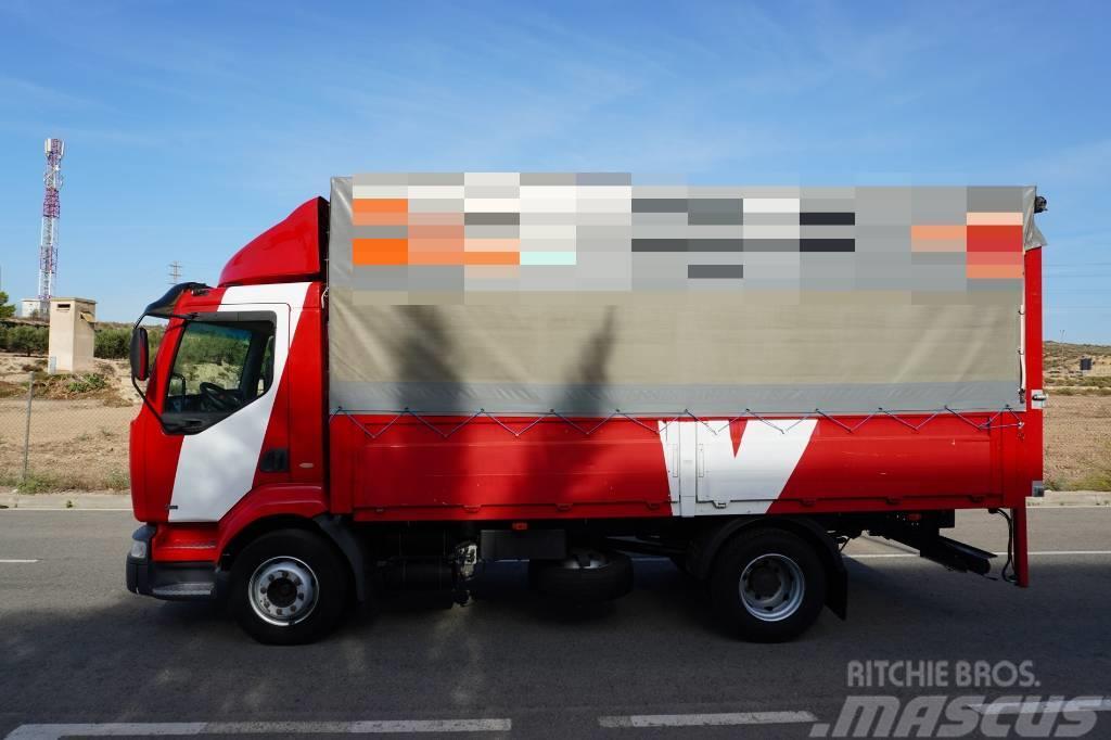 Renault Midlum 13.210 LONA Y PUERTA ELEVADORA Plošinové nákladné automobily/nákladné automobily so sklápacími bočnicami