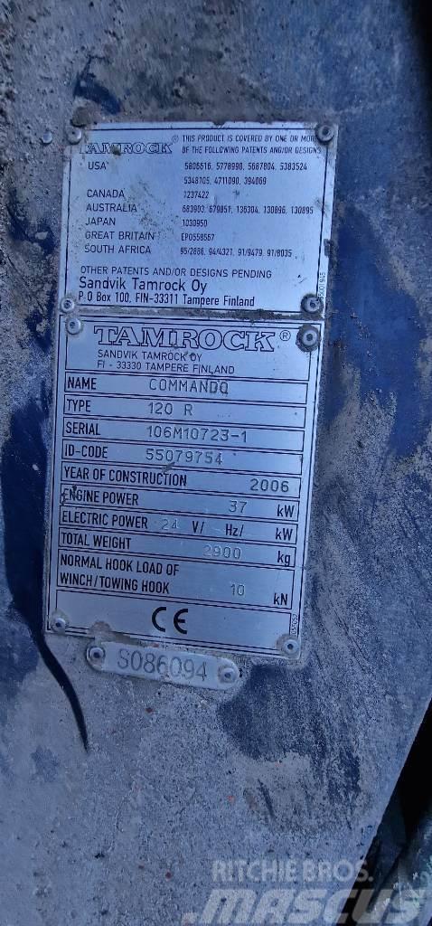 Tamrock Commando 120R Povrchové vrtné súpravy
