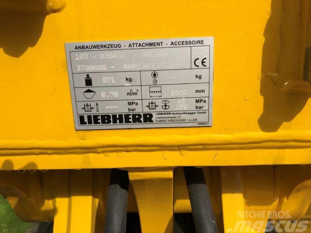 Liebherr GRL090-1 Hĺbkové lopaty