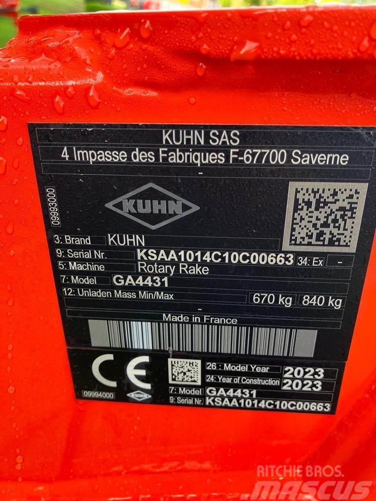 Kuhn GA 4431 Riadkovacie žacie stroje