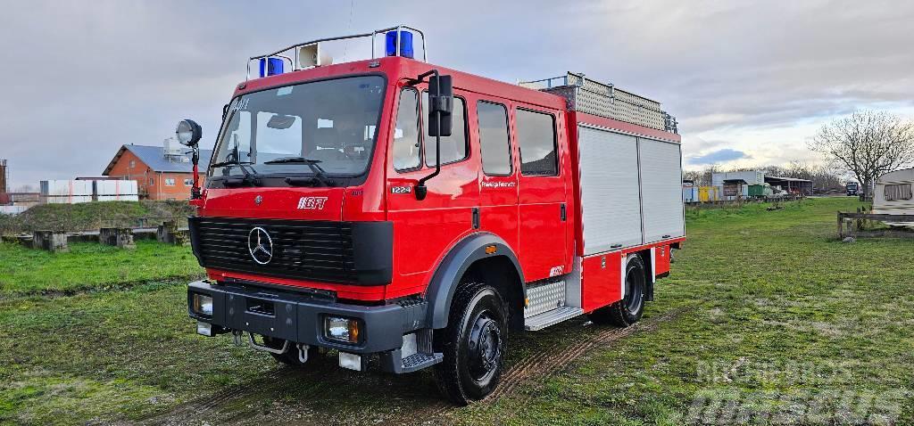 Mercedes-Benz 1224 AF 4x4  Feuerwehr Autobomba Firetruck Hasičské vozy