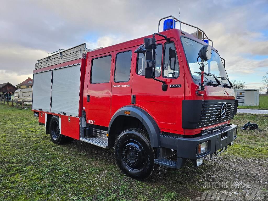 Mercedes-Benz 1224 AF 4x4  Feuerwehr Autobomba Firetruck Hasičské vozy