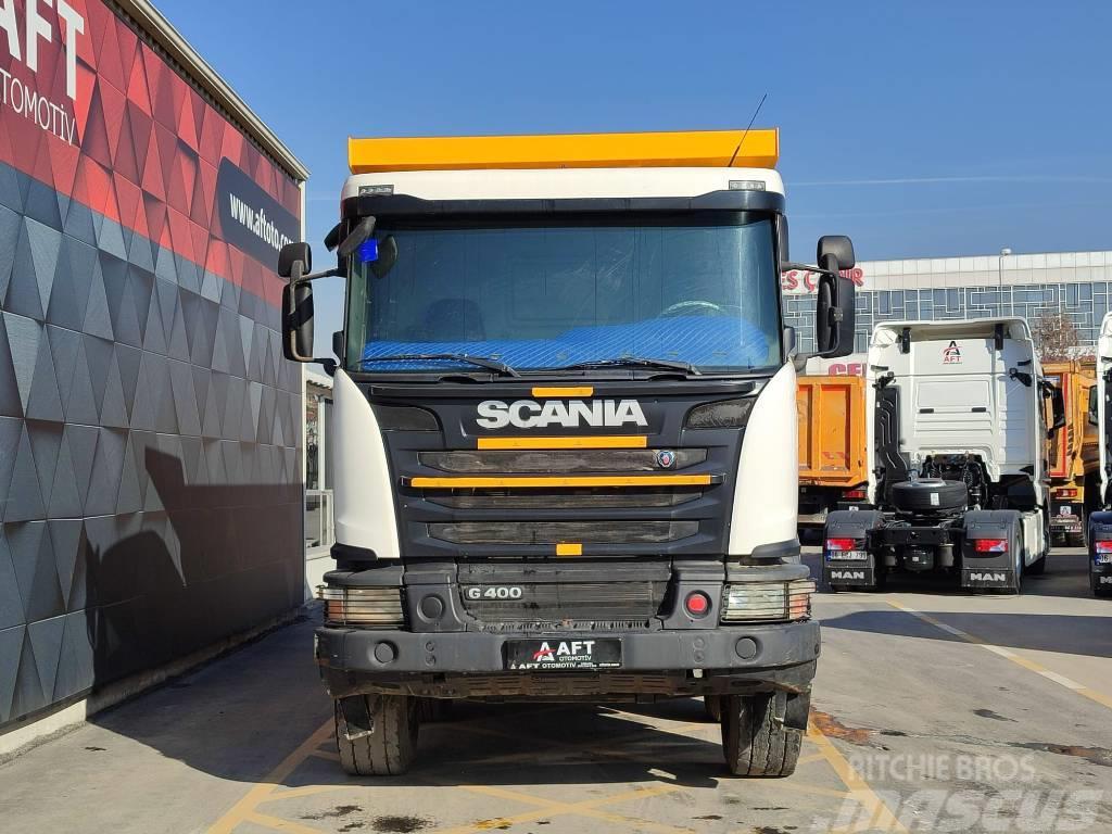 Scania 2015 G 400 E5 AC HARDOX TIPPER Sklápače