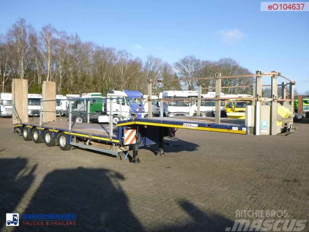 Faymonville 4-axle semi-lowbed trailer 60 t + ramps Podvalníkové návesy