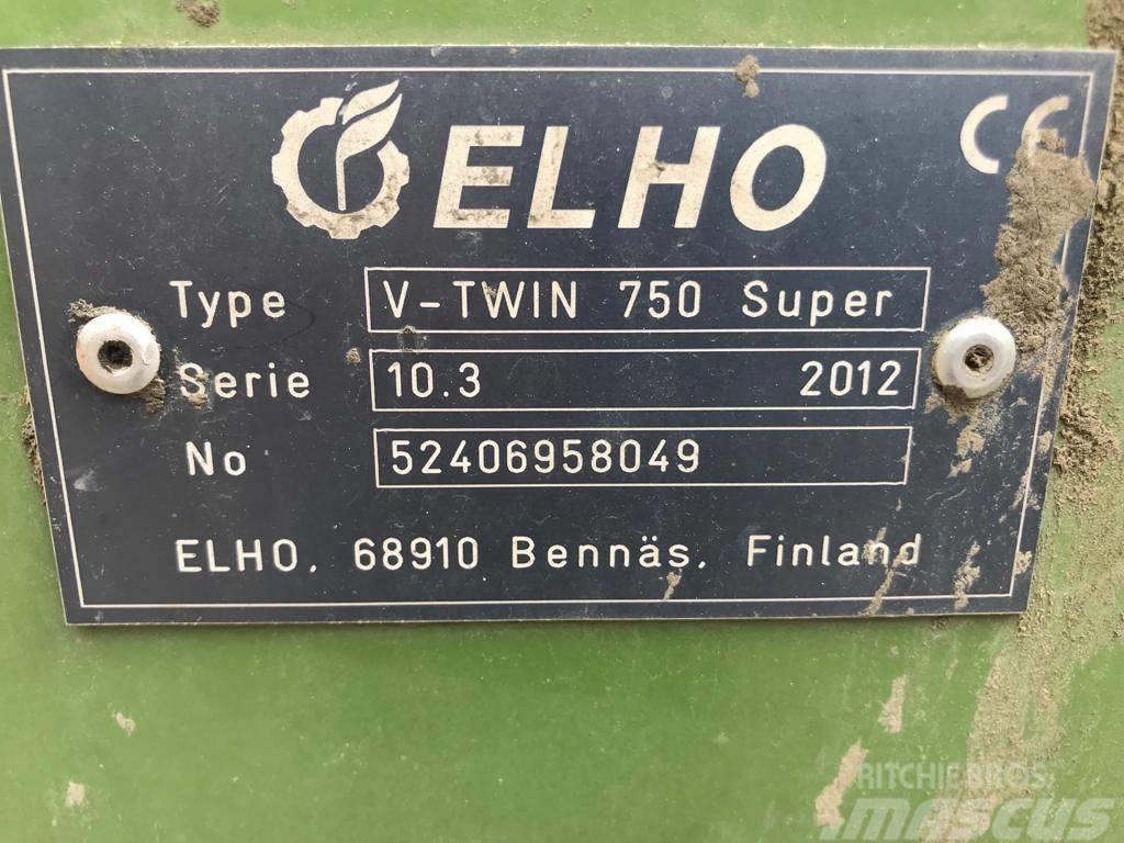 Elho V-Twin 750 S Riadkovače