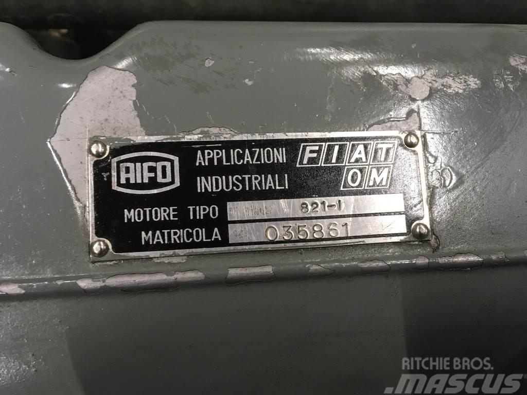 Fiat 821-I GENERATOR 110KVA USED Naftové generátory