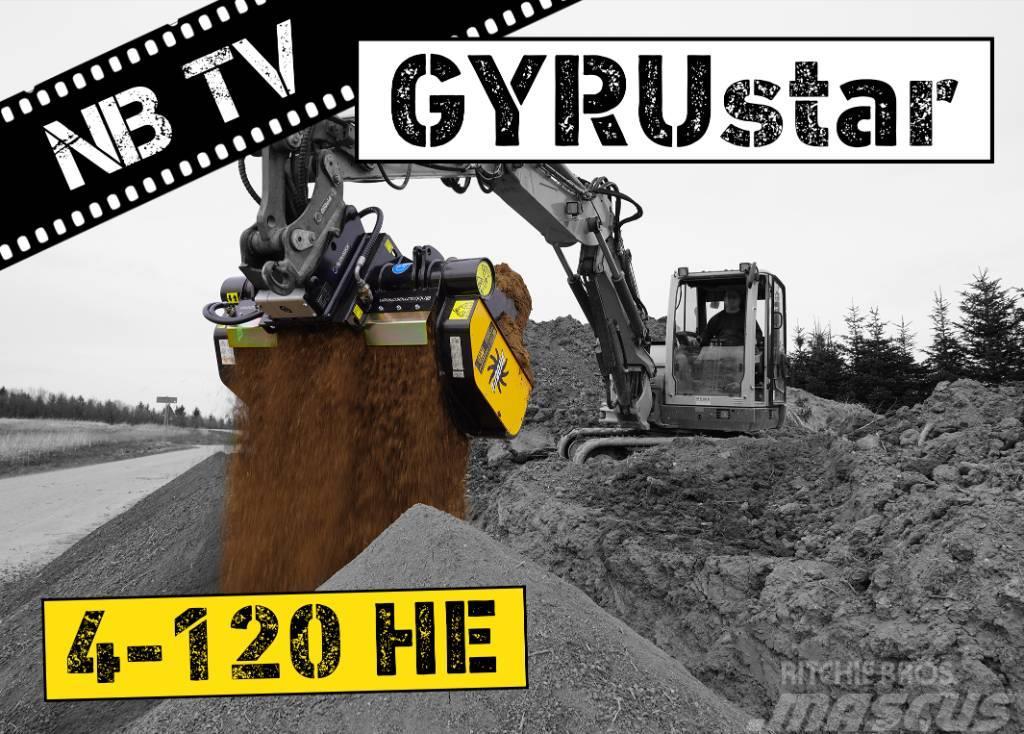 Gyru-Star 4-120HE | Siebschaufel Radlader & Bagger Preosievacie lopaty
