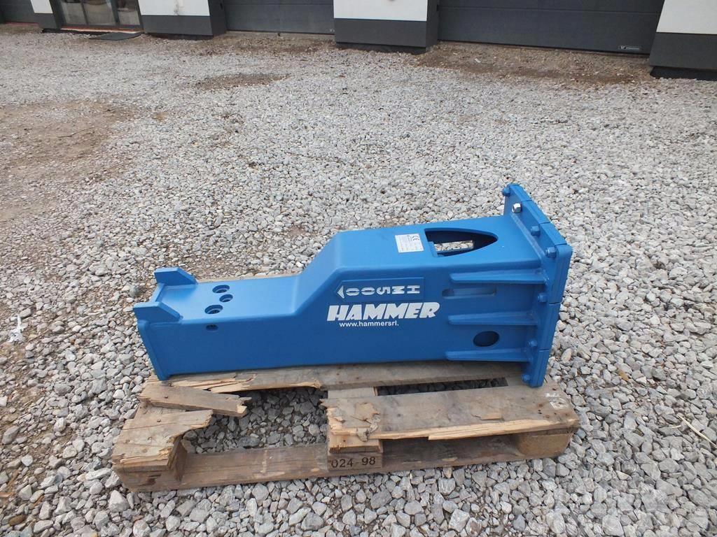 Hammer HM 500 Hydraulic breaker 360kg Búracie kladivá / Zbíjačky