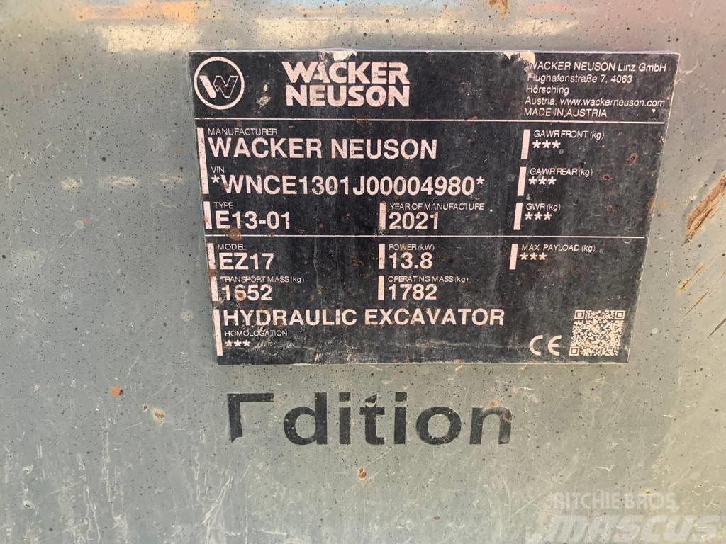 Wacker Neuson EZ 17 Mini rýpadlá < 7t
