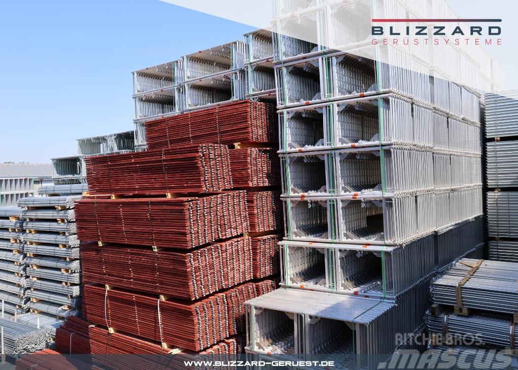 Blizzard 163,45 m² Stahlgerüst mit Robustböden NEU Lešenárske zariadenie