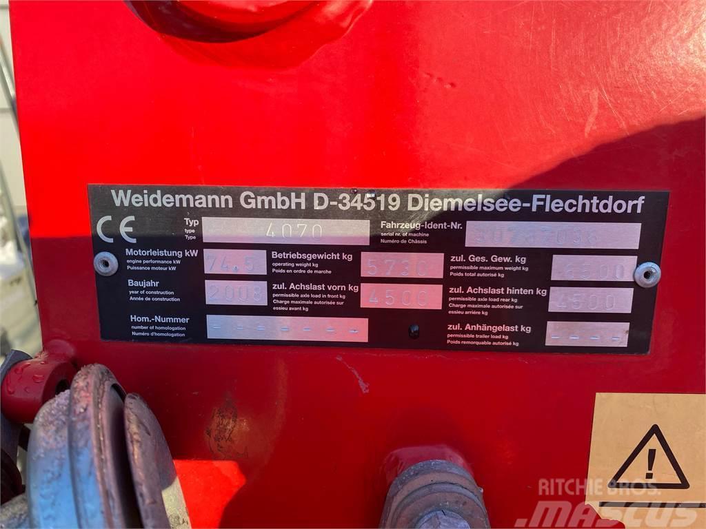 Weidemann 4070 Mininakladače