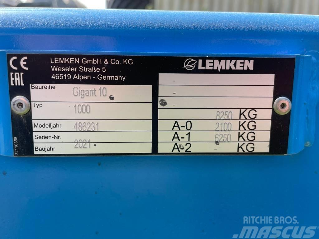 Lemken System Trac Gigant 10/1000 System-Kompaktor Kultivátory