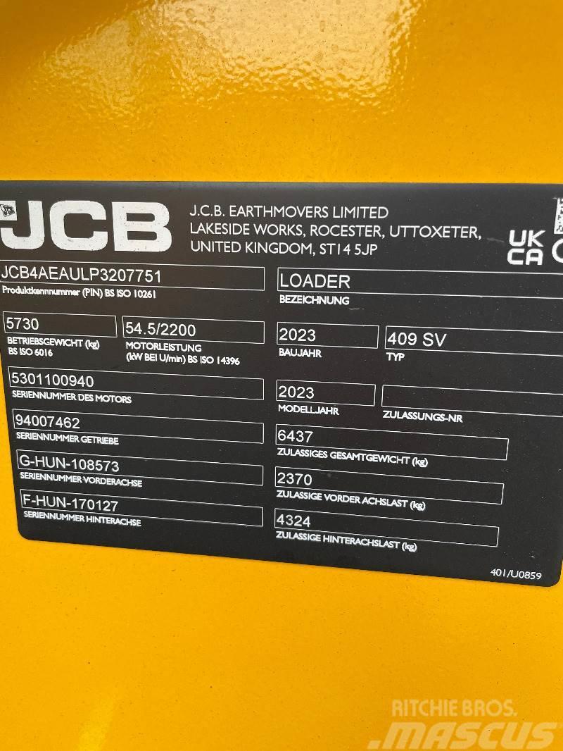 JCB 409 S5 Kolesové nakladače