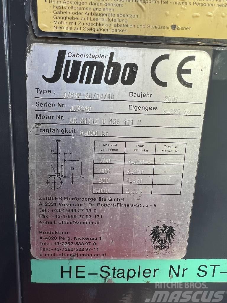Jumbo *J/SHP60/14/40* Bočný vysokozdvižný vozík